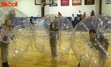 human zorb ball makes people exciting